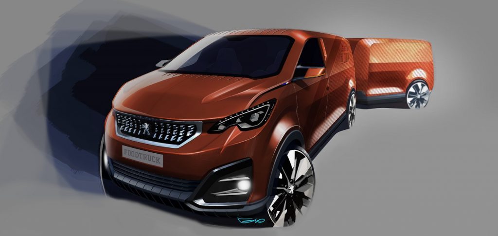Peugeot Foodtruck Sketches 001