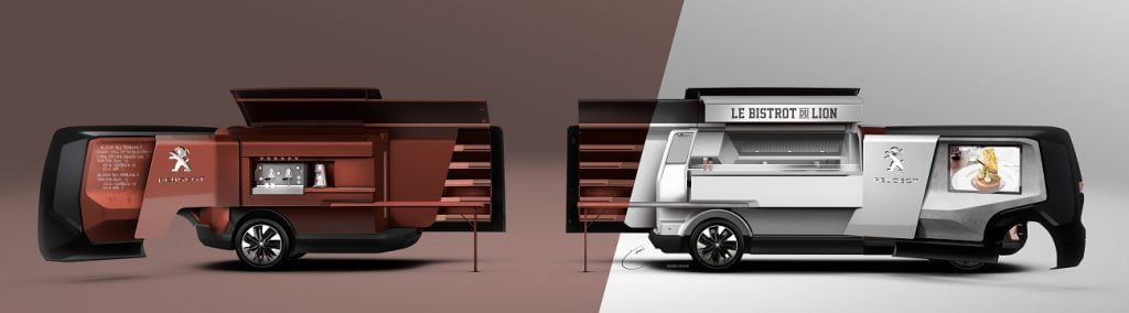 Foodtruck Peugeot Sketches 002