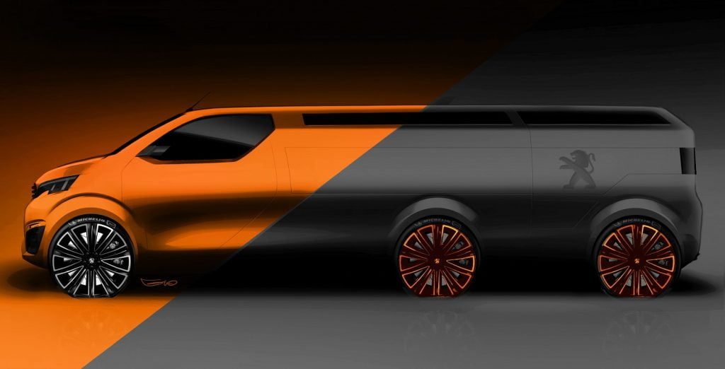 Foodtruck Peugeot Sketches 003