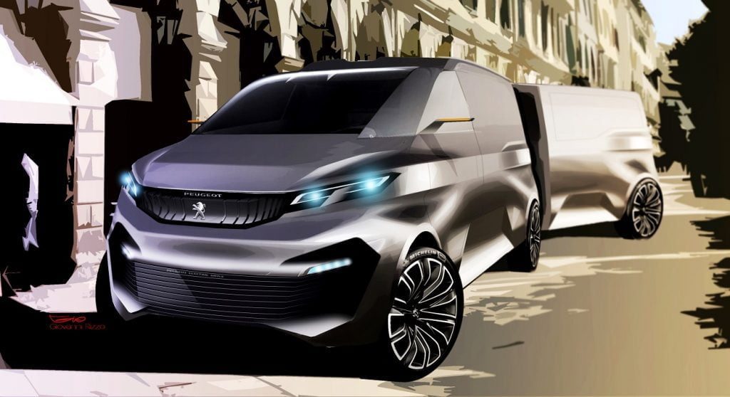 Foodtruck Peugeot Sketches 004