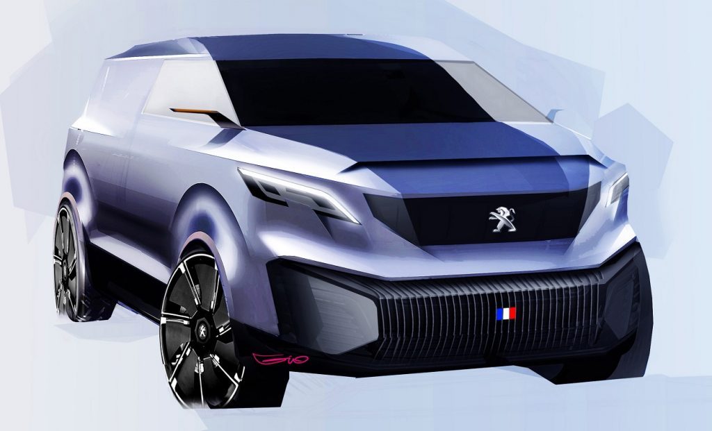 Foodtruck Peugeot Sketches 006