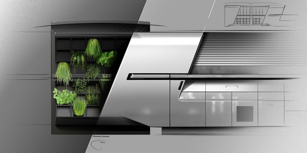 Foodtruck Peugeot Sketches 008