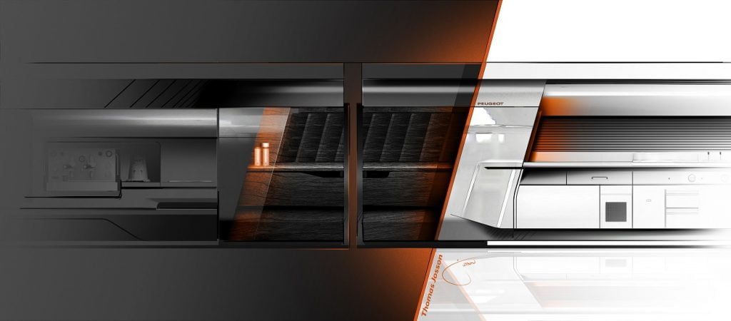 Foodtruck Peugeot Sketches 009