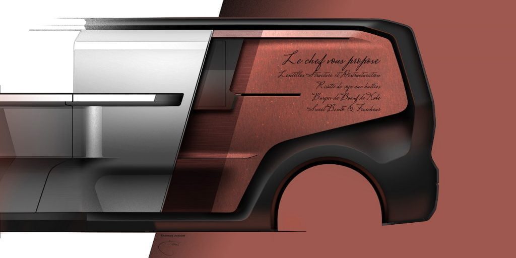 Foodtruck Peugeot Sketches 010