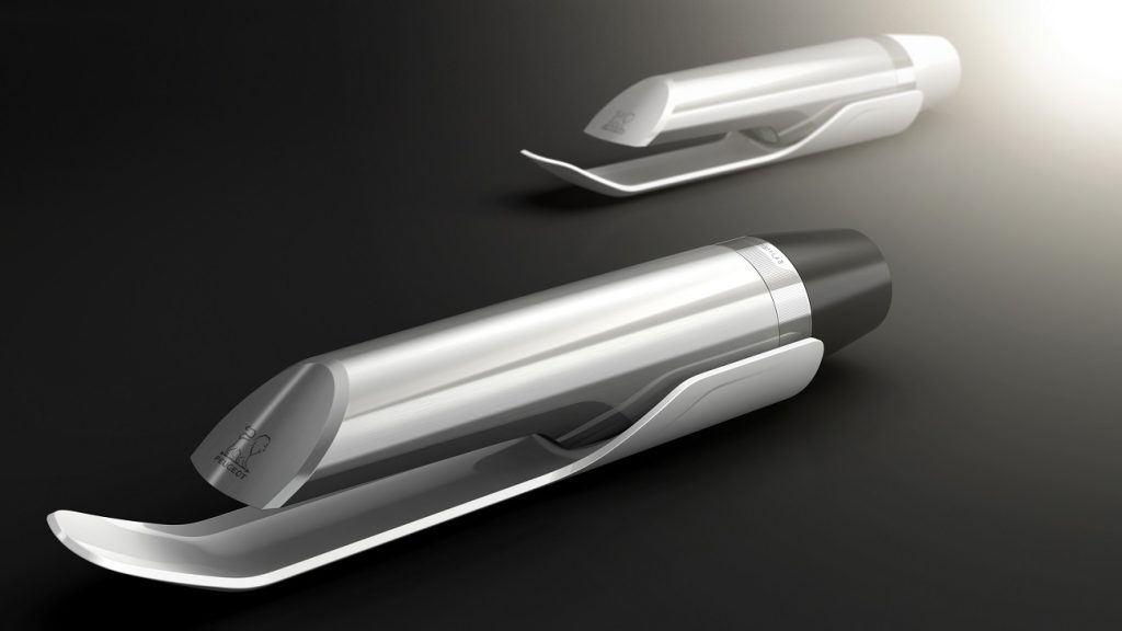 Peugeot Design Lab tarafından tasarlanmış tuz ve karabiber değirmeni
