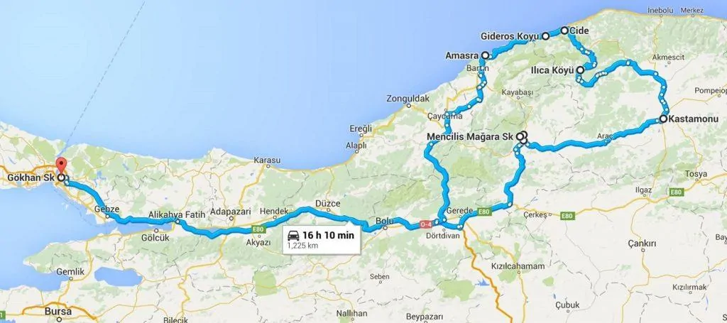Safranbolu Kastamonu gezisi rotası