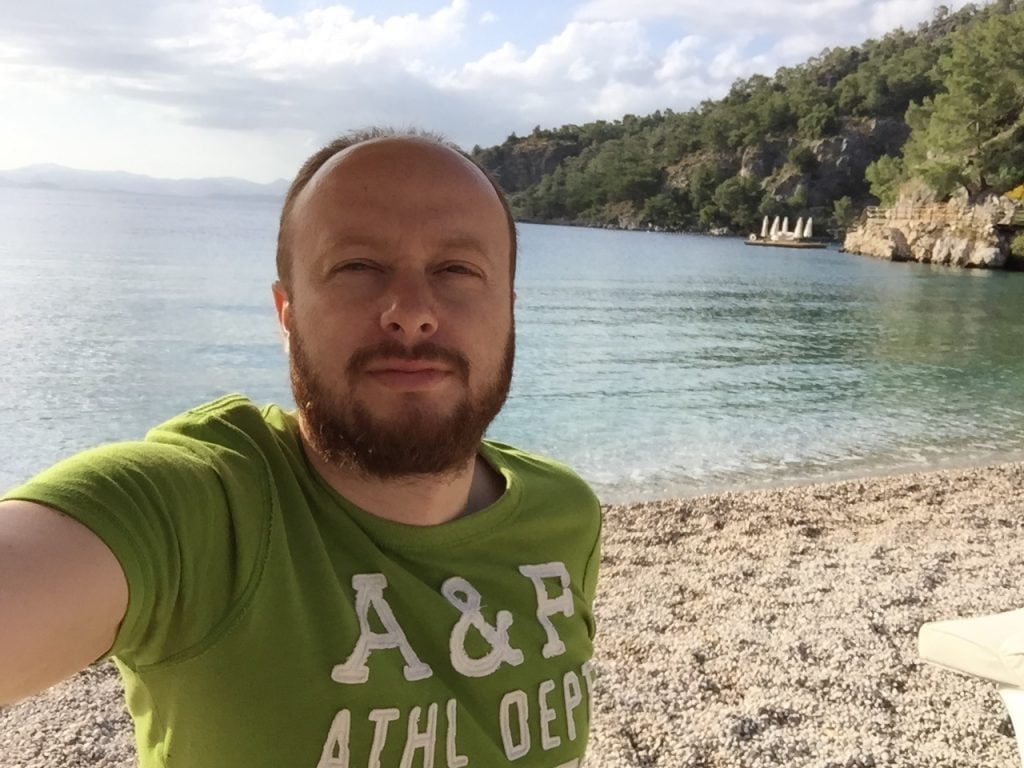 Hilside Fethiye Beach Club plaj selfiesi
