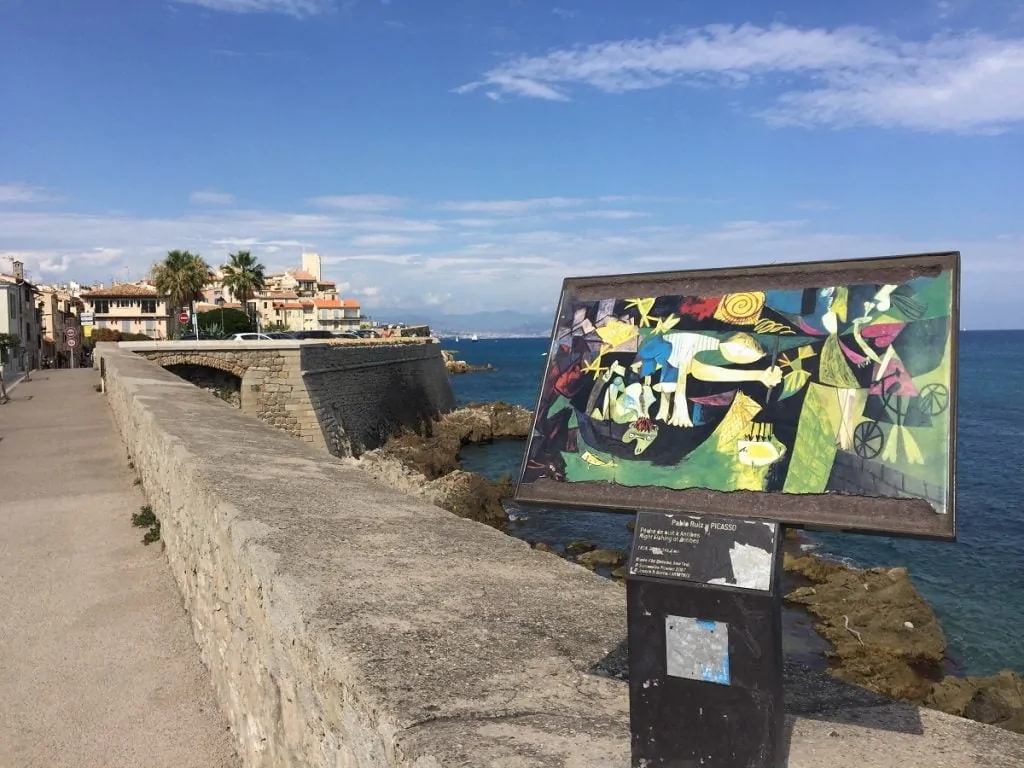 antibes picasso fransa tatili nice 1