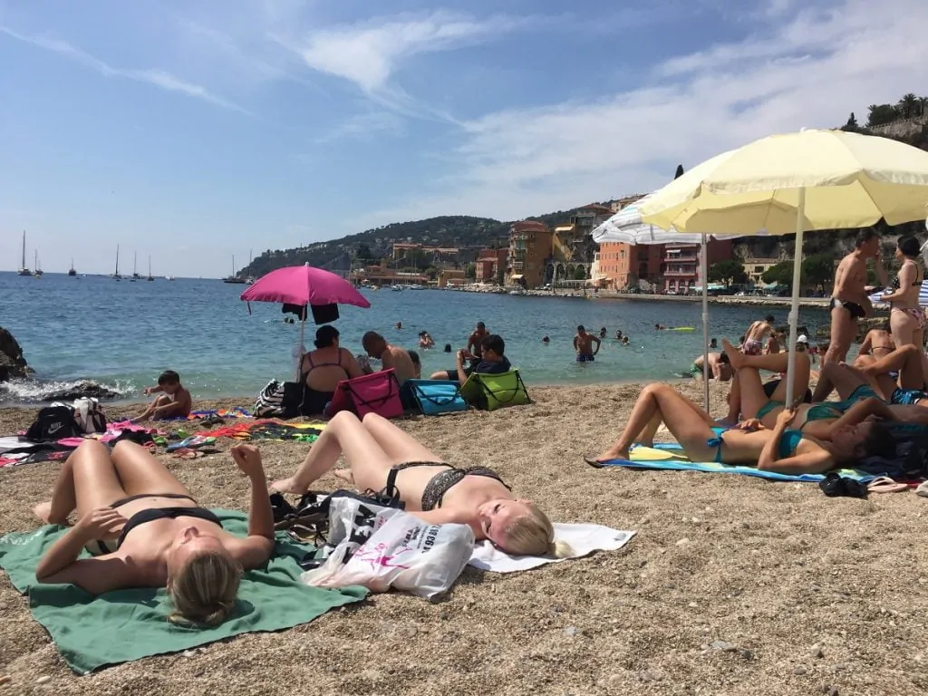 nice plajları villefranche sur mer nice fransa tatili 2