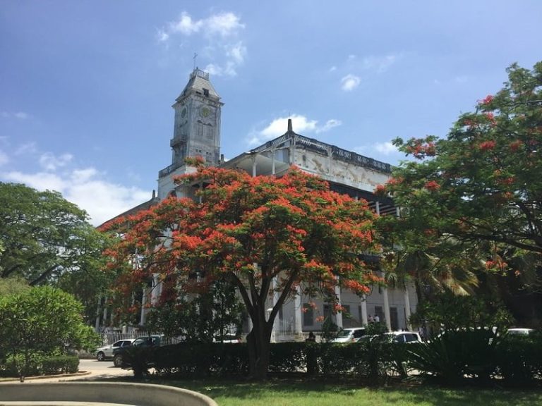 Tanzanya Zanzibar Stone Town Harikalar Evi House of Wonders Beit el Ajaib