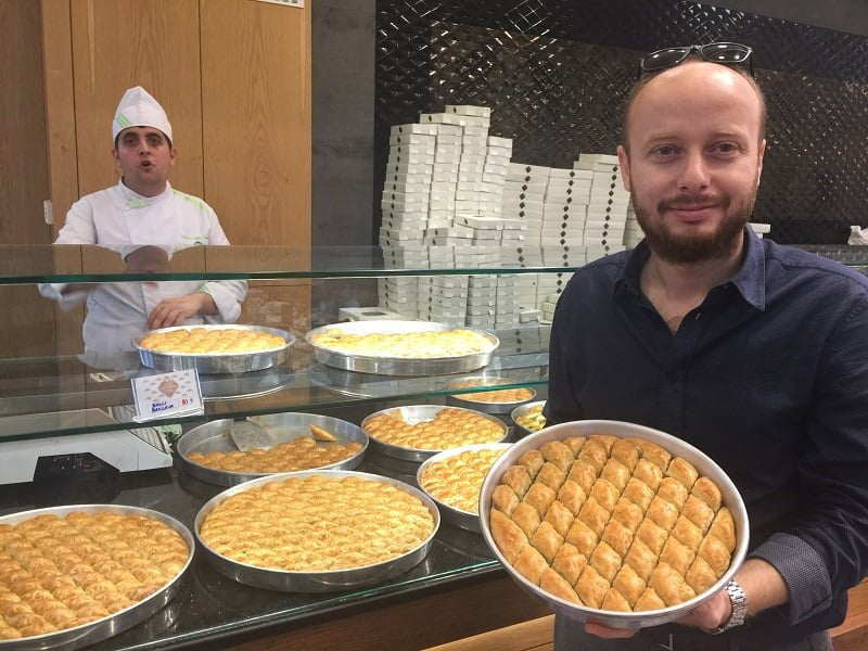 ballı baklava Baklavacı Mehmet Yıldırım