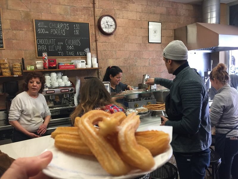 Barselona xurros churros