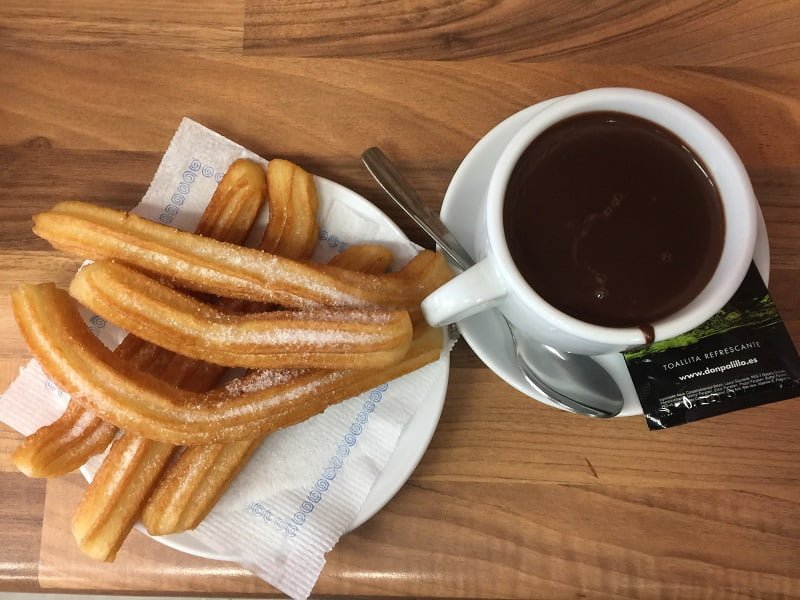 Barselona'da en iyi churros xurros nerede yenir