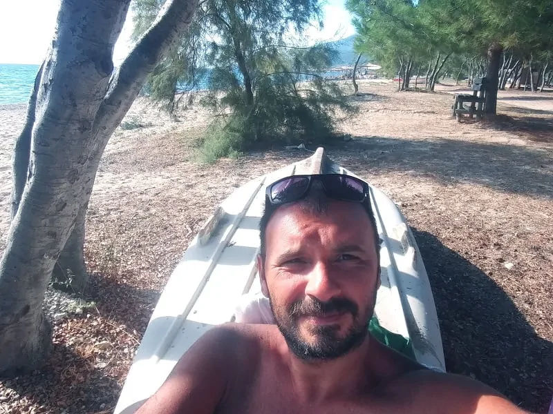 Thassos Adasi Eren Guler Yunanistan
