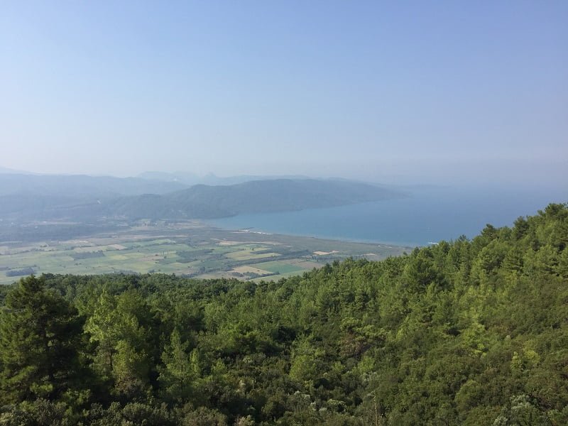 akyaka gökova körfezi manzarası