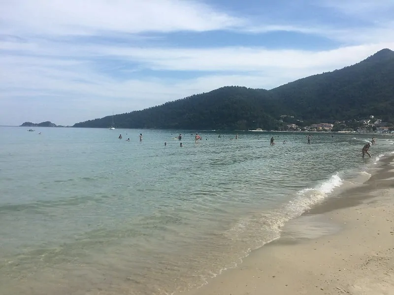 Golden Beach Thassos Adasi Yunanistan 