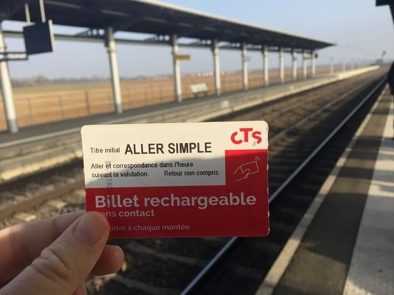 Strasbourg Entzheim Tren istasyonu